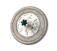 Dilwe Slipper Gear Set, 91T Slipper Gear Set Differential Upgrade Parts Metal Assembly for Arrma Senton 1:10 RC Cars(Blue