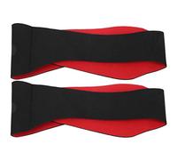 Dilwe Soft Neoprene Waterproof Ear Hair Band Set for Sports, 2pcs Yoga Hair Band for Diving and Swimming (Black)