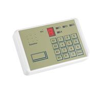 Dilwe Telephone Voice Dialer, Burglar Security House Alarm System, Auto-dialer for Home Office Security, Wired, 12V, Black