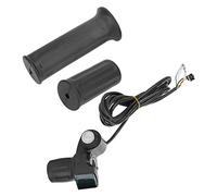 Dilwe Thumb Throttle, 12V-99V Auto Voltage Meter Throttle with LCD Display for Electric Bike Battery Diagnosis and Power Switch