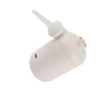 Dilwe Tiny Pump Mini Electric Air Pump Fast Inflating Design for Storage Bags and Rubber Boats Portable Travel with 4 Nozzles