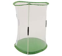 Dilwe Transparent and Cage Portable with Zipper Opening for Ornamental Plants and Small Creatures White 31.5x31.5x40CM