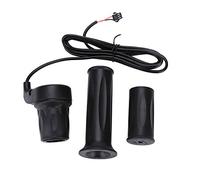 Dilwe Twist Throttle, 1 Pair Universal Right Electric Scooter Speed Control Twist Throttle with Left Normal Grip for Scooter 22.5 mm Handlebar