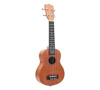 Dilwe Ukulele, 21 Inch Peach Core Wood Beginner Kit with Tuner Strap Capos Picks Bag, 4 String Ukelele for Adults Kids