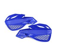 Dilwe Universal Hand Guards ABS Motorcycle Hand Guards 7/8 Inch 22mm Brush Bar Design with Mounting Hardware Protection for Dirt Bike ATV Scooter Riders (Blue)