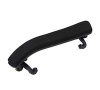 Dilwe Violin Shoulder Rest, Adjustable Comfortable Rubber Shoulder Rest Pad Holder for 3/4 4/4 Violin, Black