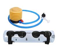 Dilwe Weight Water Bag, PVC Foldable Yoga Weight Bearing Water Bag with Air Pump Adjustable Aqua Bag for Fitness Training
