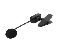 Dilwe Wireless Saxophone Microphone, Unidirectional Condenser with Clamp, Plug and Play for Band Performances, Lightweight and Portable