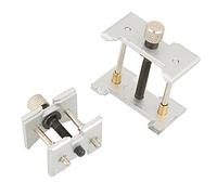 Dilwe Wristwatch Case Holder, 2 in 1 Wristwatch Case Metal Movement Holder Watchmaker Clamp Watch Repair Tool