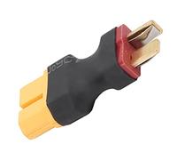 Dilwe XT60 Female to Male T Adapter, Plug Connector for Portable Aircraft Model, RC Car, Drone, and Racing Application
