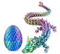 DILYUPE 3D Printed Dragon Egg Crystal Dragon Egg Crystal Dragon Egg Articulated Dragon Egg Mystery Dragon Egg Dragon Toys
