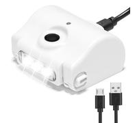 Dilzekui Spare Set of Headlamp LED Head Light with USB Cable, Compatible with 1X to 14X, 1.5X to 13X Head Mount Magnifying Glasses for Close Work