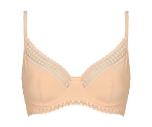 DIM Balconnette bras DAILY MICRO FOUL UNDERWIRE BRA in Beige 90C
