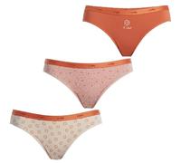 DIM Culotte Femme Les Pockets Coton x3 | Lot de Slips Multicolores | Confort Coton & Élasthanne | Ceinture Douce | Style Quotidien