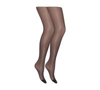 Dim Diam's Women's Comfort Shaped Tights x2 Black M