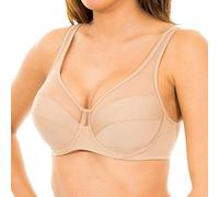 DIM Women's Generous Classic Underwire x1 Bra, Nude, 34DD