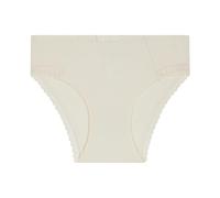 DIM Fille - Daily Coton | Slip Coton Doux | Confort Quotidien | Finition Discrète | Idéal Première Lingerie Ivoire