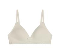 DIM Fille - Daily Coton | Soutien-Gorge Corbeille Sans Armatures | Coton Confort | Galbe Naturel | Première Lingerie Douce Ivoire