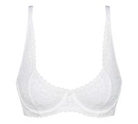 DIM Women's Underwire with Lace x1 Bra, White, 36B