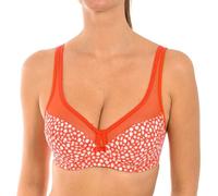 DIM Generous 03983 Women's Underwire Bra Red White