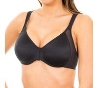 DIM Generous 3792 Women's Underwired Bra with Elastic Sides Black