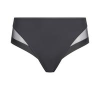 DIM Generous Panties with Tulle D0A63 for Women Dark Gray