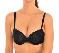 Dim Girls' Microfiber Top Comfort Bra D092O, comfortable and supportive design - Black - Size 30B