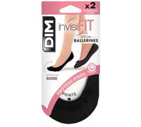 Dim Invisifit Women's Ballerina Foot Protectors x2