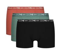 DIM Lot de 3 Boxers Homme | Coton Stretch Respirant | Maintien Optimal | Sans Étiquette