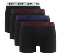 Dim Men's Boxer Mix and Colours Cotton Stretch x4 Black Belt Green/Blue/Red L