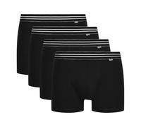 Dim Men's Ecodim Stretch Cotton Comfort and Support x4 Boxer, Black, M