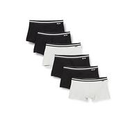DIM Men's Boxer Set of 6 | Ecodim Cotton Stretch | Durable Comfort and Optimal Fit | Classic Waistband Black/Grey/Black/Grey M