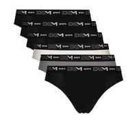 DIM Slip Homme Lot de 6 | Coton Stretch Confort | Maintien Quotidien | Sans Étiquette