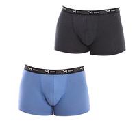 Dim Mens Pack-2 Boxers Cotton Streech breathable fabric D6596 men - Multicolour - Size Medium