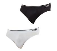 Dim Mens Pack-2 Slips Unno Basic seamless D05HE man offers good mobility and comfort - Multicolour - Size Medium