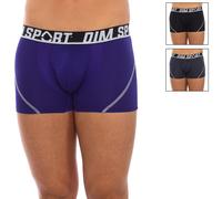 Dim Paris Ad308ew Sport Breathable Microfiber Boxers 3 Units Blue,Purple 3 Men
