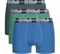 DIM Men's Powerful Cotton Stretch Style Boxers x3 | Coloured Graphic Belt | Optimal Comfort | Soft Stretch Cotton