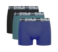 DIM Men's Powerful Cotton Stretch Style Boxers x3 | Coloured Graphic Belt | Optimal Comfort | Soft Stretch Cotton