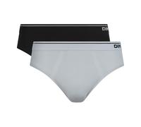 Dim Mens Pack-2 Slips Unno Basic seamless D05HE man offers good mobility and comfort - Multicolour Cotton - Size X-Large