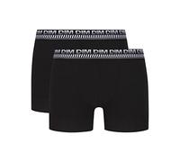 Dim Men's Stay and Fit Cotton 3D Flex Boxer x2 Black S
