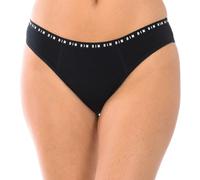 DIM Women's Classic Organic Cotton Menstrual Medium Flow Dim Protect x1 Brief, Black, XL