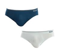 DIM Pack-2 Slips Unno Basic seamless D05HE man offers good mobility and comfort Turquoise