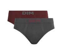 Dim Mens Pack-2 Unno Basic seamless slips D05HG for men offers good mobility and comfort - Multicolour - Size X-Large