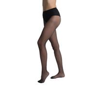 DIM Pantyhose Women Sublim Flat Tummy x1 | Transparent Sculpting | Slimming Waist Effect | Natural Shine | Comfort and Elegance Black M