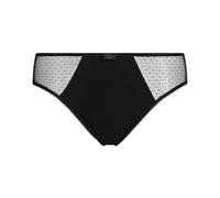 DIM Seamless Generous Organic Cotton x1 Brief, Black, L Women's