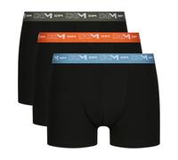 DIM Cotton Stretch Breathable Optimal Fit x3 Boxer, Nr CT BL/Nr CT Gold/Nr CT Vrt Ten, M (Set of 3) Men's