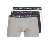 DIM Set of 3 Men's Boxers | Breathable Stretch Cotton | Optimal Fit | Label Free Black/Grey/White L