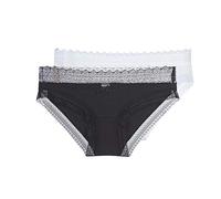Dim Paris Panties 2 Units White,Black L Women