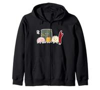 Dim Sum Pork Bao Shaomai Chinese dumpling Buns Bun Zip Hoodie