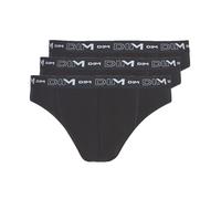 DIM Underpants / Brief COTON STRETCH X3 in Black T2